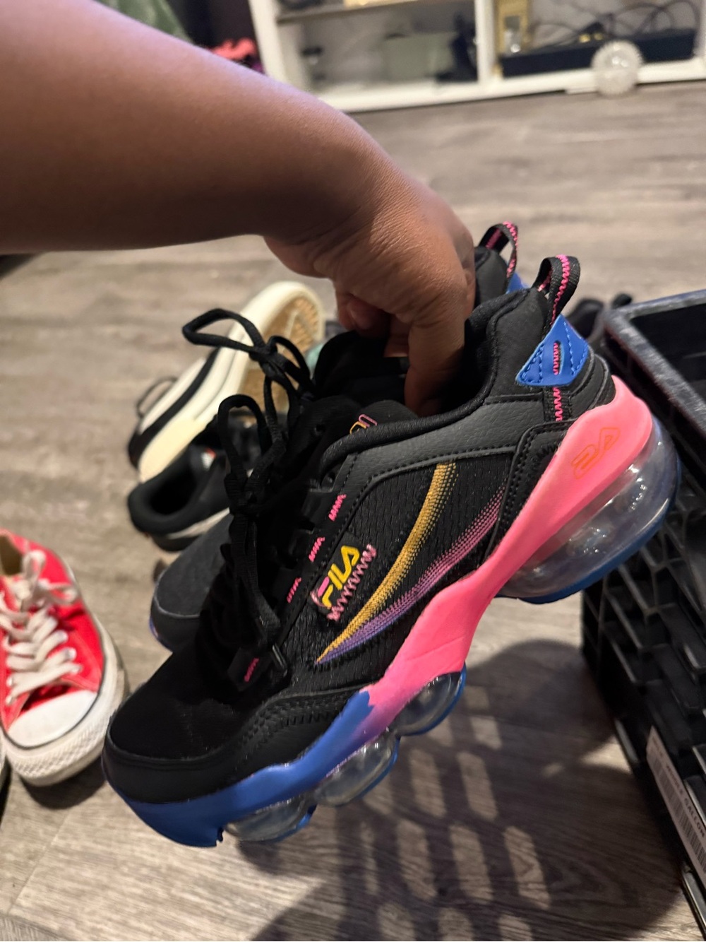 Fila MB Black & Pink Sneakers